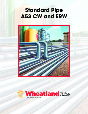 Standard Pipe A53 CW And ERW - Industrial Piping Systems