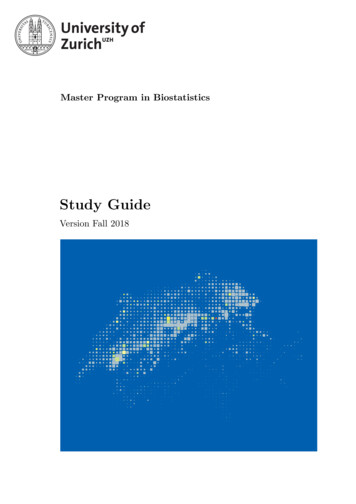 Master Program In Biostatistics