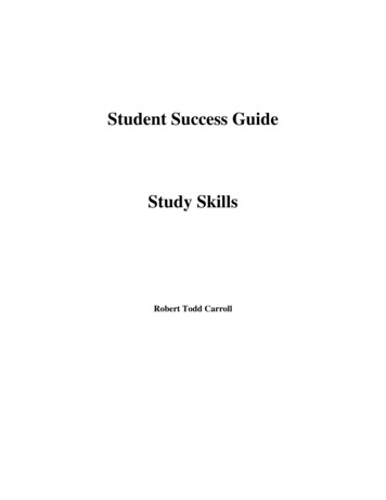 Student Success Guide Study Skills - SkepDic 