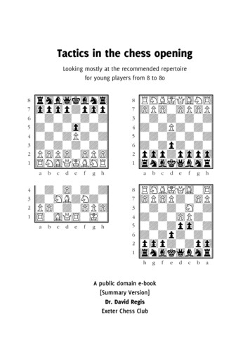 Tactics In The Chess Opening - Exeter Chess Club