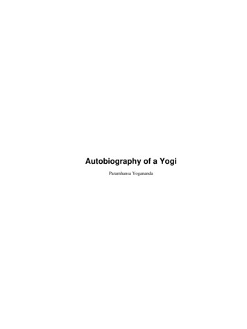 Autobiography Of A Yogi - WordPress 