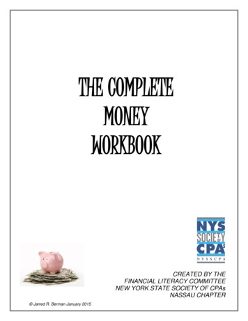 THE COMPLETE MONEY WORKBOOK - NYSSCPA
