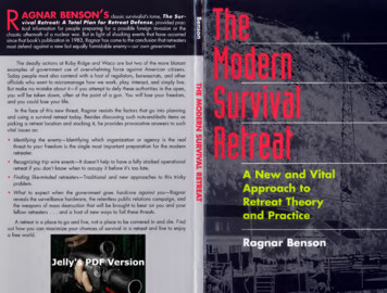 The Modern Survival Retreat A New And Vital Approach To .