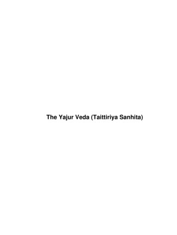 The Yajur Veda (Taittiriya Sanhita) - Holybooks 