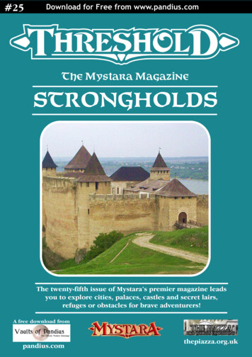 The Mystara Magazine STRONGHOLDS - Pandius