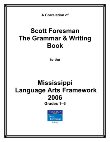 Scott Foresman The Grammar & Writing Book