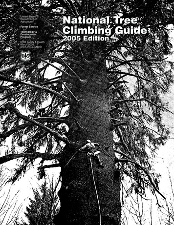 United States Agriculture National Tree Climbing Guide
