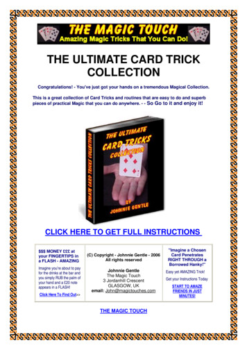 THE ULTIMATE CARD TRICK COLLECTION - Magic Tricks
