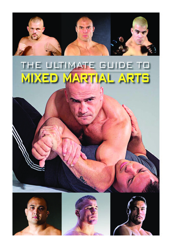 THE ULTIMATE GUIDE TO MIXED MARTIAL ARTS