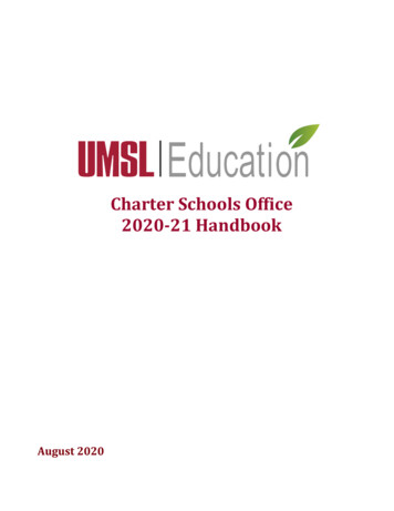 Charter Schools Office 2020-21 Handbook
