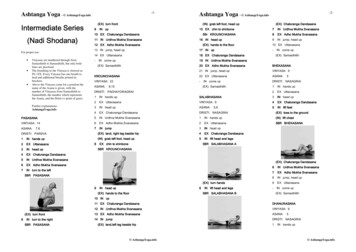 Intermediate Series (Nadi Shodana)(Nadi . - Ashtanga Yoga
