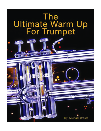 The Ultimate Warm - Trumpet Studio Trumpet Lessons Trumpet .