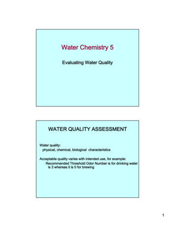Water Chemistry 5 - Inside Mines