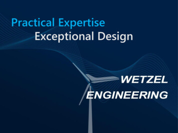 Practical Expertise Exceptional Design