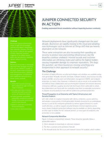 Juniper Connected Security In Action For Federal