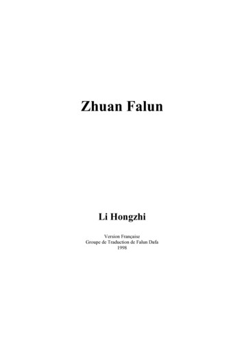 Zhuan Falun - Falun Dafa Accueil