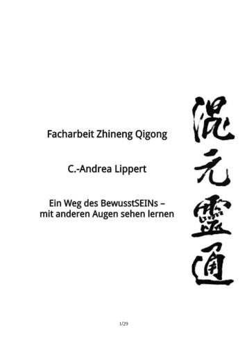 Facharbeit Zhineng Qigong C.-Andrea Lippert