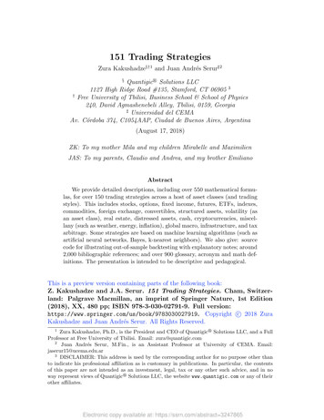 151 Trading Strategies - GitHub Pages