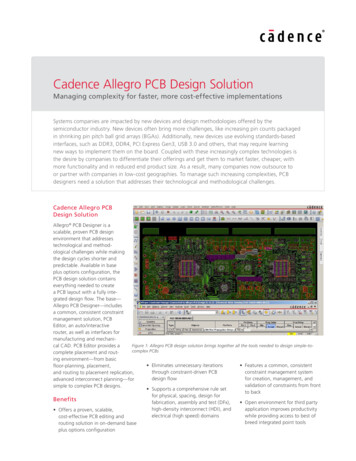 Cadence Allegro PCB Design Solution - FlowCAD