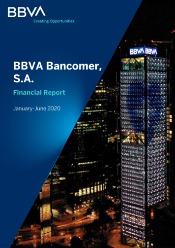 BBVA Bancomer, S.A.