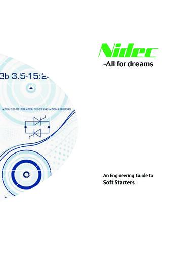 An Engineering Guide To Soft Starters - Nidec Netherlands