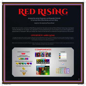 Red Rising Rulebook - 1jour-1jeu - 1j1ju 