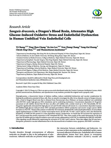 Research Article Sanguis Draconis , A Dragon S Blood Resin . - Hindawi