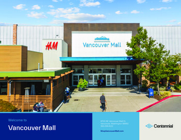 8700 NE Vancouver Mall Dr. Vancouver Mall - Centennialrec 