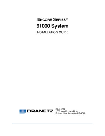 ENCORE S 61000 System - Dranetz