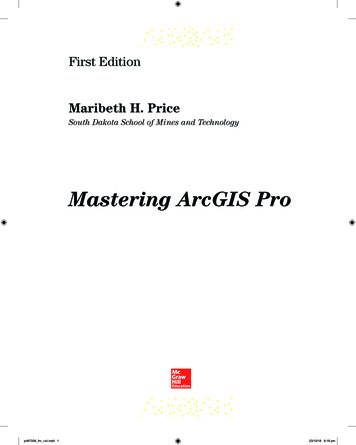 Mastering ArcGIS Pro - McGraw Hill Education