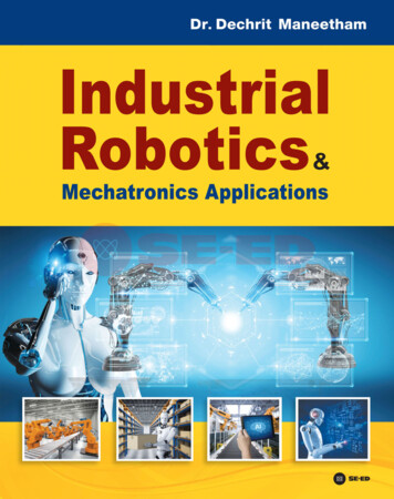 Industrial Robotics & Mechatronics Applications