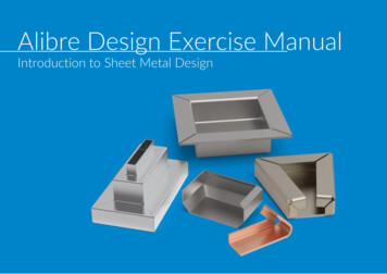 Alibre Design Exercise Manual