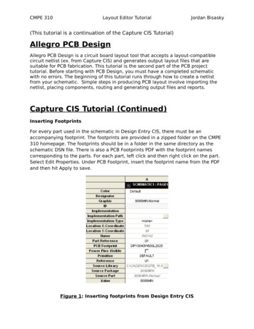 Allegro PCB Design Capture CIS Tutorial (Continued)