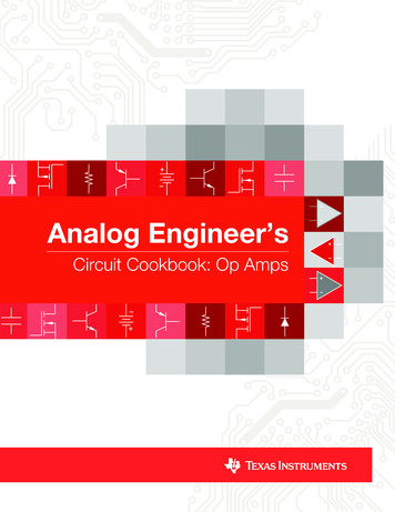 Analog Engineer S Circuit Cookbook: Op Amps - Mouser 