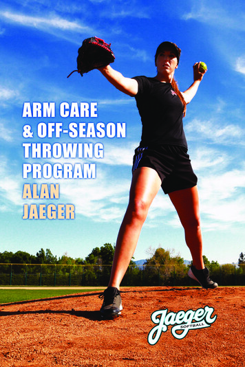 Arm Care & Off-Season Throwing Manual - Jaeger Sports