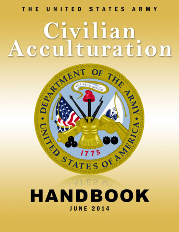 Army Civilian Acculturation Handbook