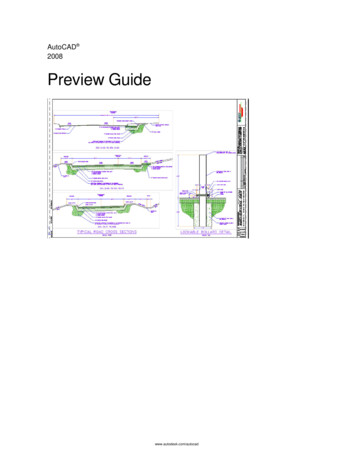 AutoCAD 2008 Preview Guide - Autodesk