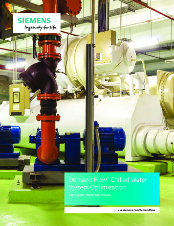 Demand Flow Chilled Water System Optimization Brochure - Siemens