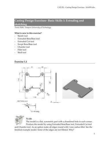 Casting Design Exercise 6 - SolidWorks - Bayanbox.ir