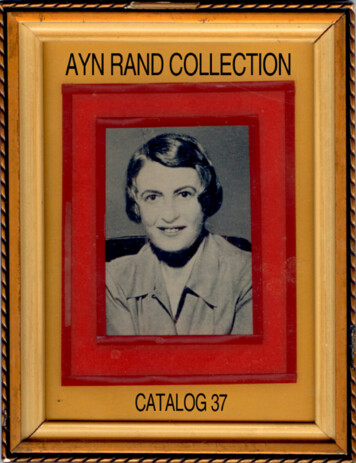 Ayn Rand Collection - Ken Sanders Rare Books
