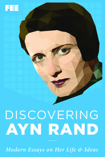Discovering Ayn Rand - Fee