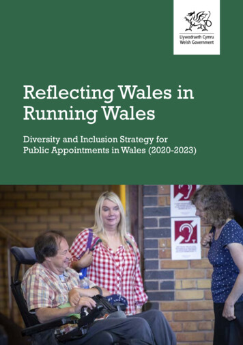 Reflecting Wales In Running Wales - Welsh Government