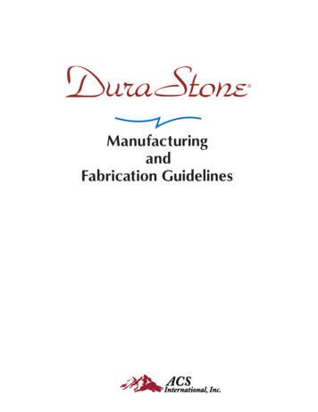 Dura Stone Manual