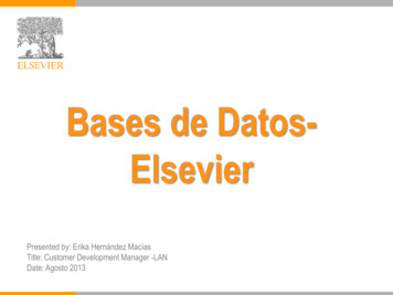 Bases De Datos- Elsevier