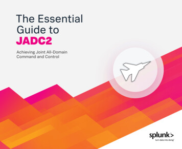 The Essential Guide To JADC2 - Splunk