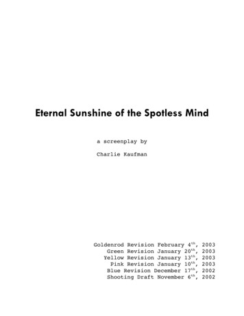 Eternal Sunshine Of The Spotless Mind - Stephen Follows