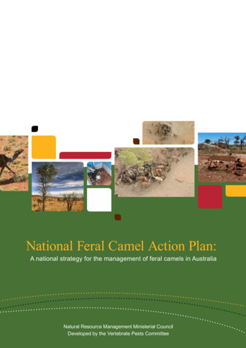 National Feral Camel Action Plan - PDF - Agriculture