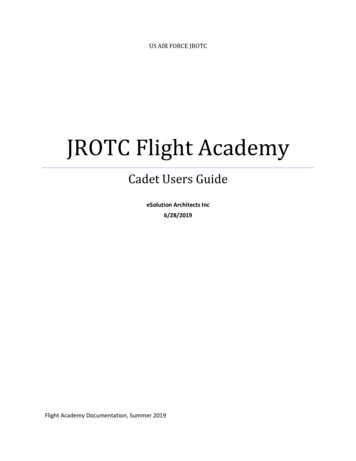 JROTC Flight Academy - Lenape Regional High School District