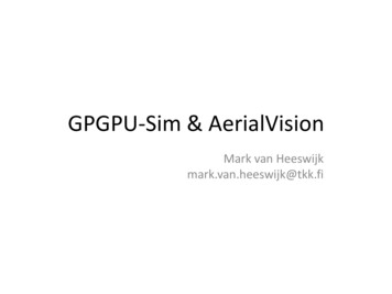 GPGPU-Sim & AerialVision - Aalto