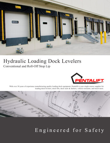 Hydraulic Loading Dock Levelers - Pentalift